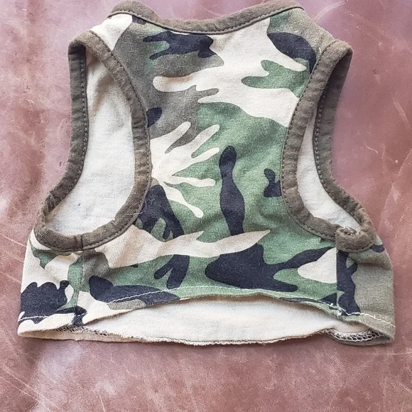 Dog tank top camouflage size S - Picture 2 of 2